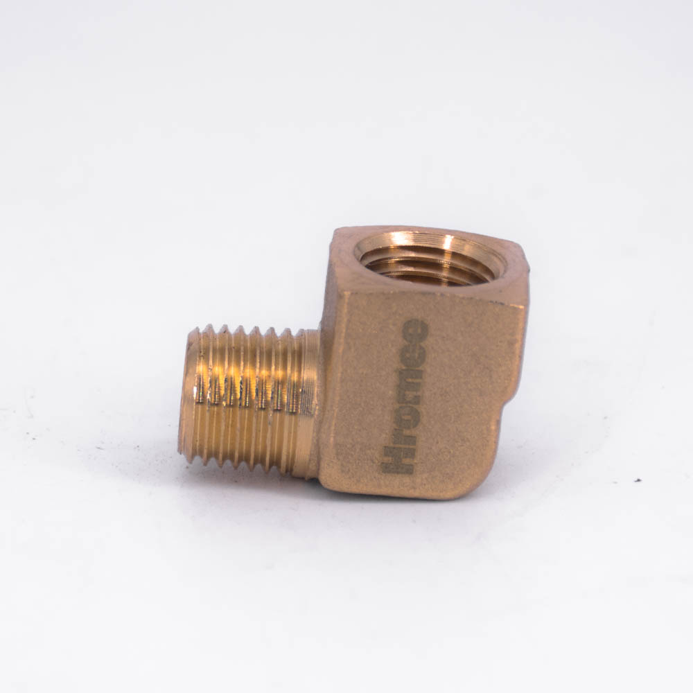 1/8" 1/4" 3/8" 1/2" NPT Buchse auf Stecker Winkel 90 Grad Messing Block Rohrverschraubung Koppler Anschluss Wasser Gas Kraftstoff