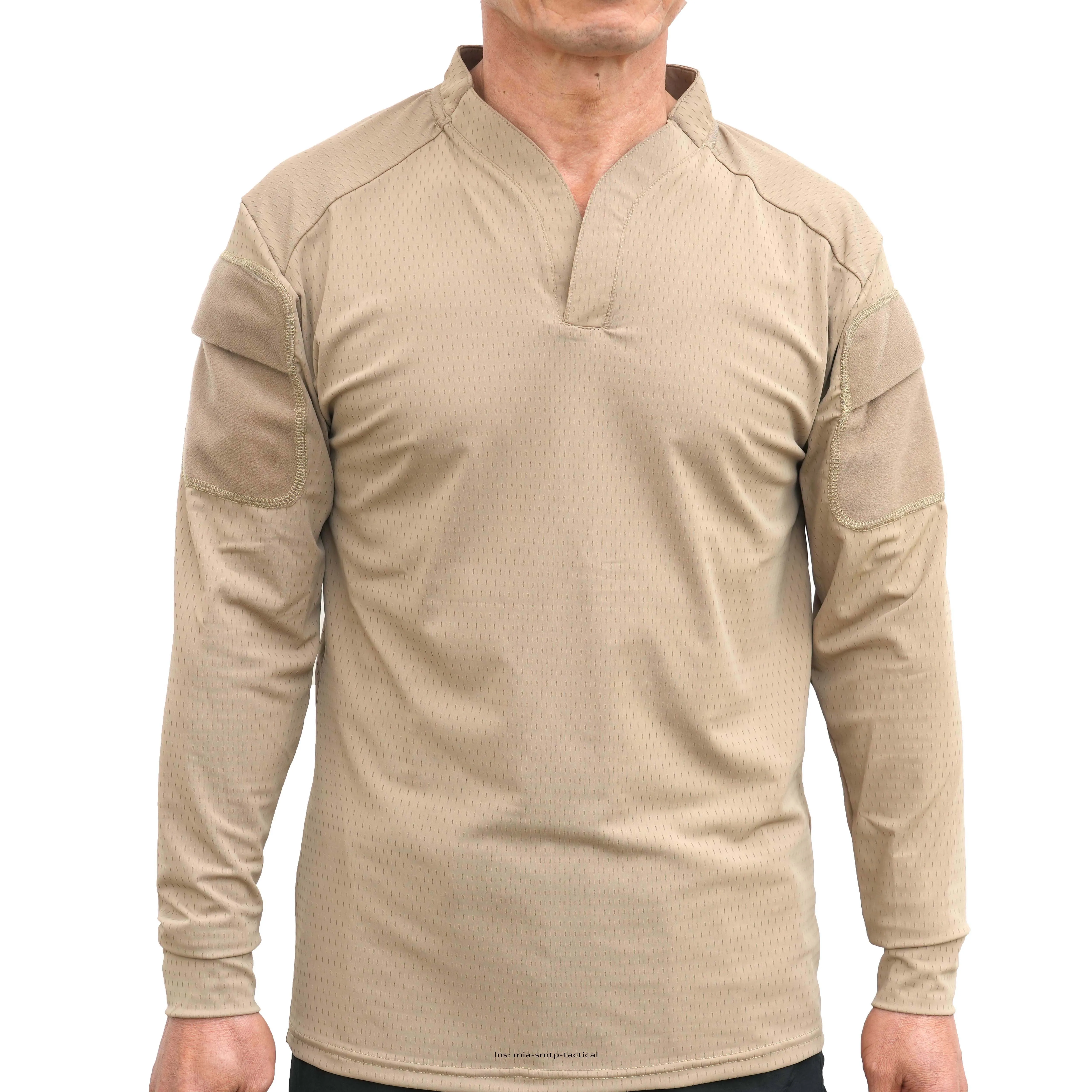 SMTP002 Camisa táctica estilo Cag Camisa de combate transpirable Hombres Mangas largas