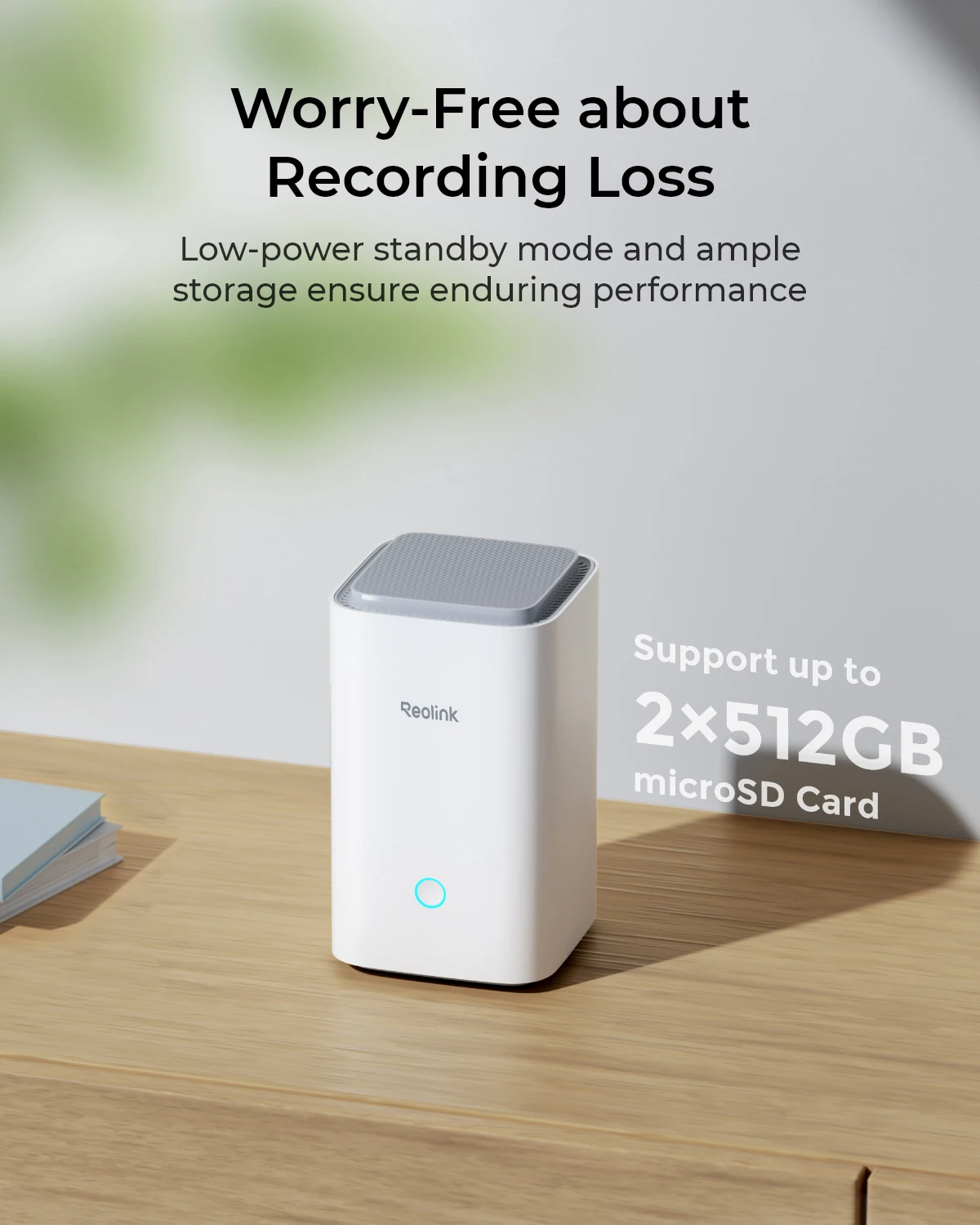 Timbre con batería Reolink 2K, timbre inalámbrico WiFi para exteriores, batería/alimentación con cable, cifrado de almacenamiento a través del concentrador doméstico, sin timbre