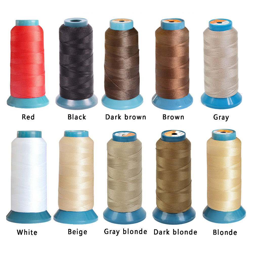 1 rollo de hilo de tejer para el cabello, 12 piezas, 9cm, agujas de tejer, tipo C, aguja curva