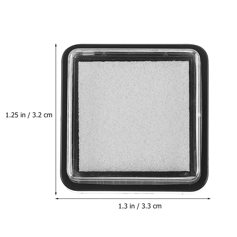 15pcs Blank Kids Inks Pads DIY Ink Fingerprint Handprints Inks Pads Template Coloring Craft Board Replacement