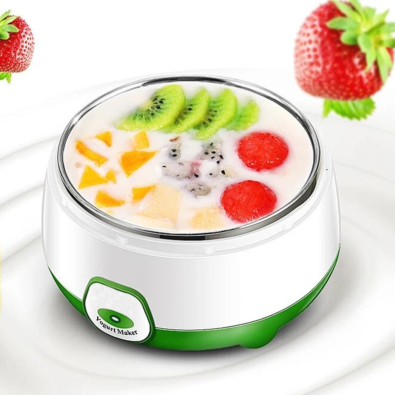 1L Electric Mini Yogurt Maker Automatic Multifunctional 220V Household Rice Wine Maker DIY Yogurt And Natto Fermenting Machine