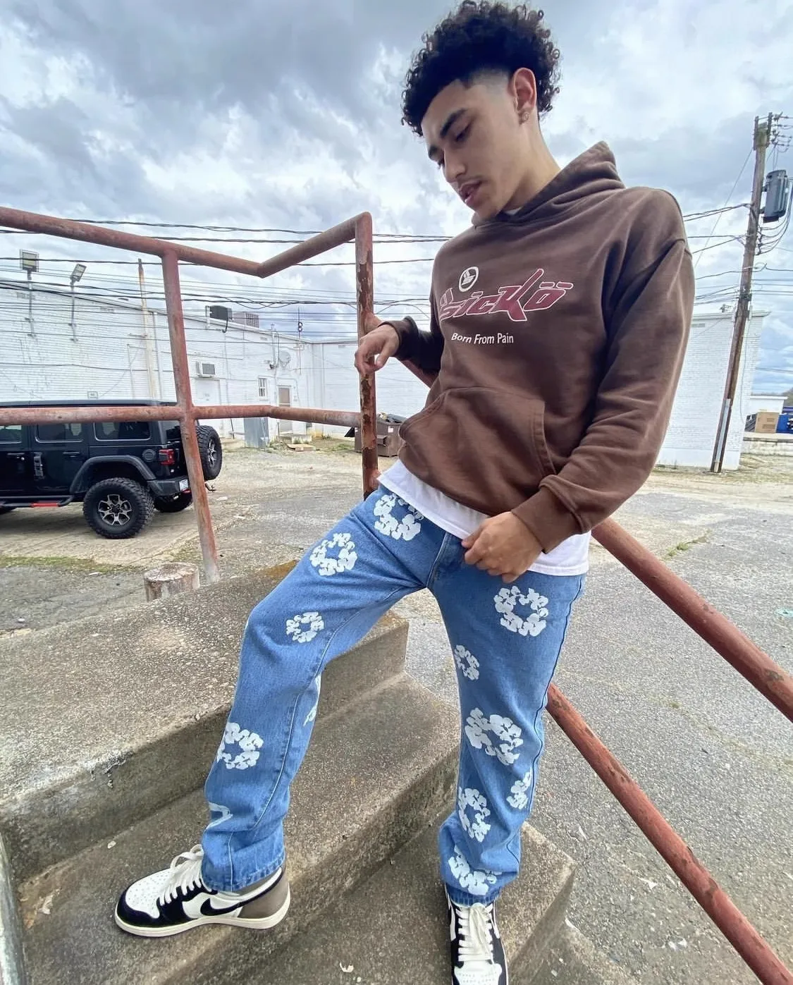 2024 baru mewah lahir dari rasa sakit IAN CONNOR celurit Pullover hoodie berkerudung kaus beludru katun tebal bulu WY991