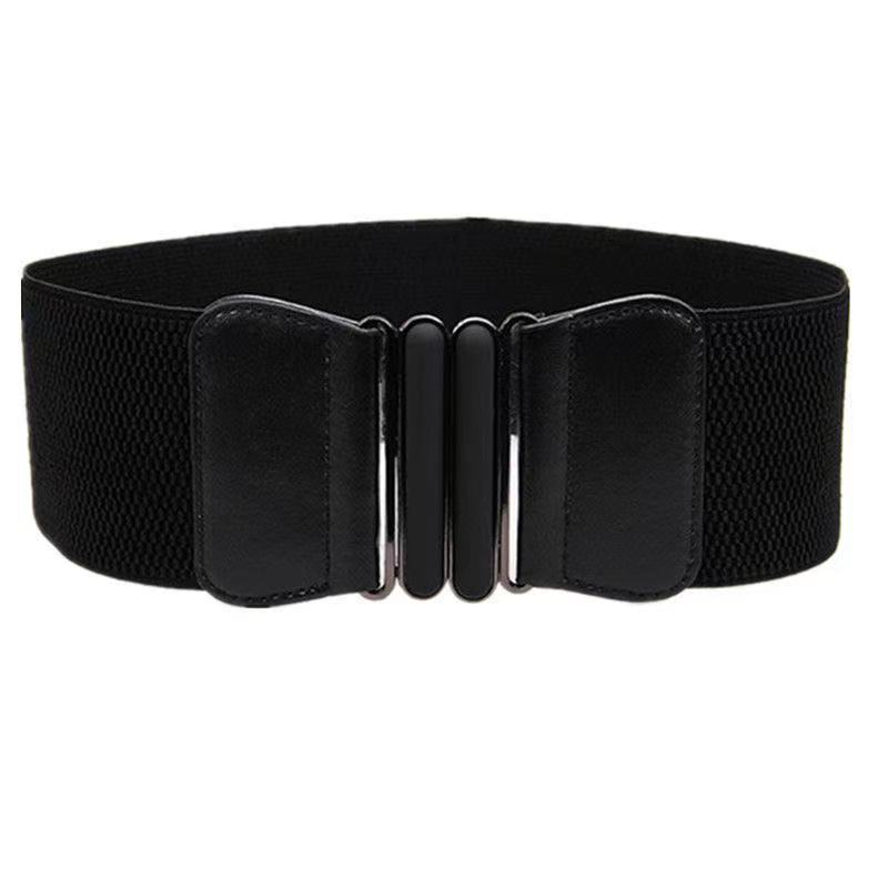 Ceinture élastique large pour femmes, ceintures blanches de travail, Corset extensible de haute qualité, à la mode, DT099