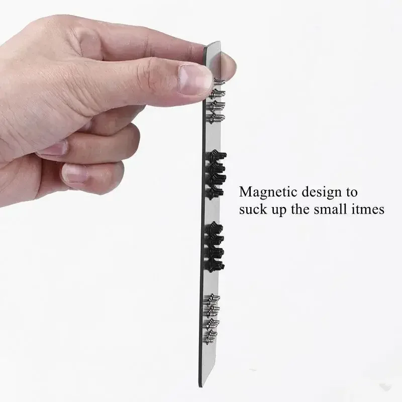 Magnetic Memory Plate Mat for Wowstick Screws - For Electric & Magnetic Screws, 1FS, 1P+, 1F+ Kits with Stickers