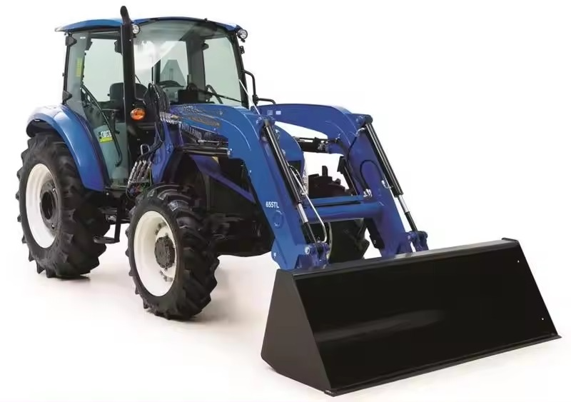 ミニディーゼルエンジン農機具、ホイールトラクター、電気スタート、4x4、50hp