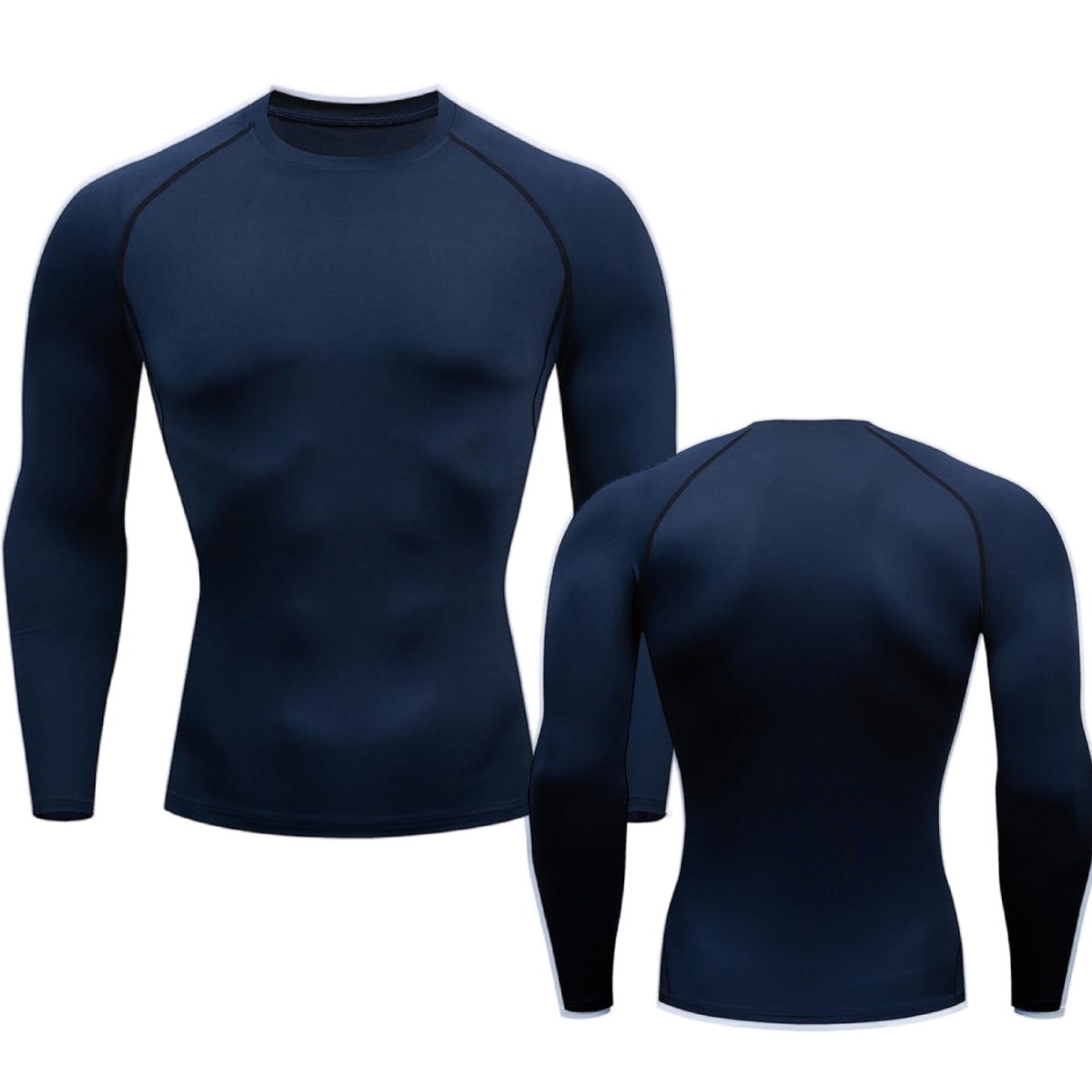 Sudadera deportiva de compresión para hombre, camisetas ajustadas para gimnasio, camisetas para correr, camiseta de Fitness, ropa de entrenamiento muscular, correr, Rashguard, ajuste seco