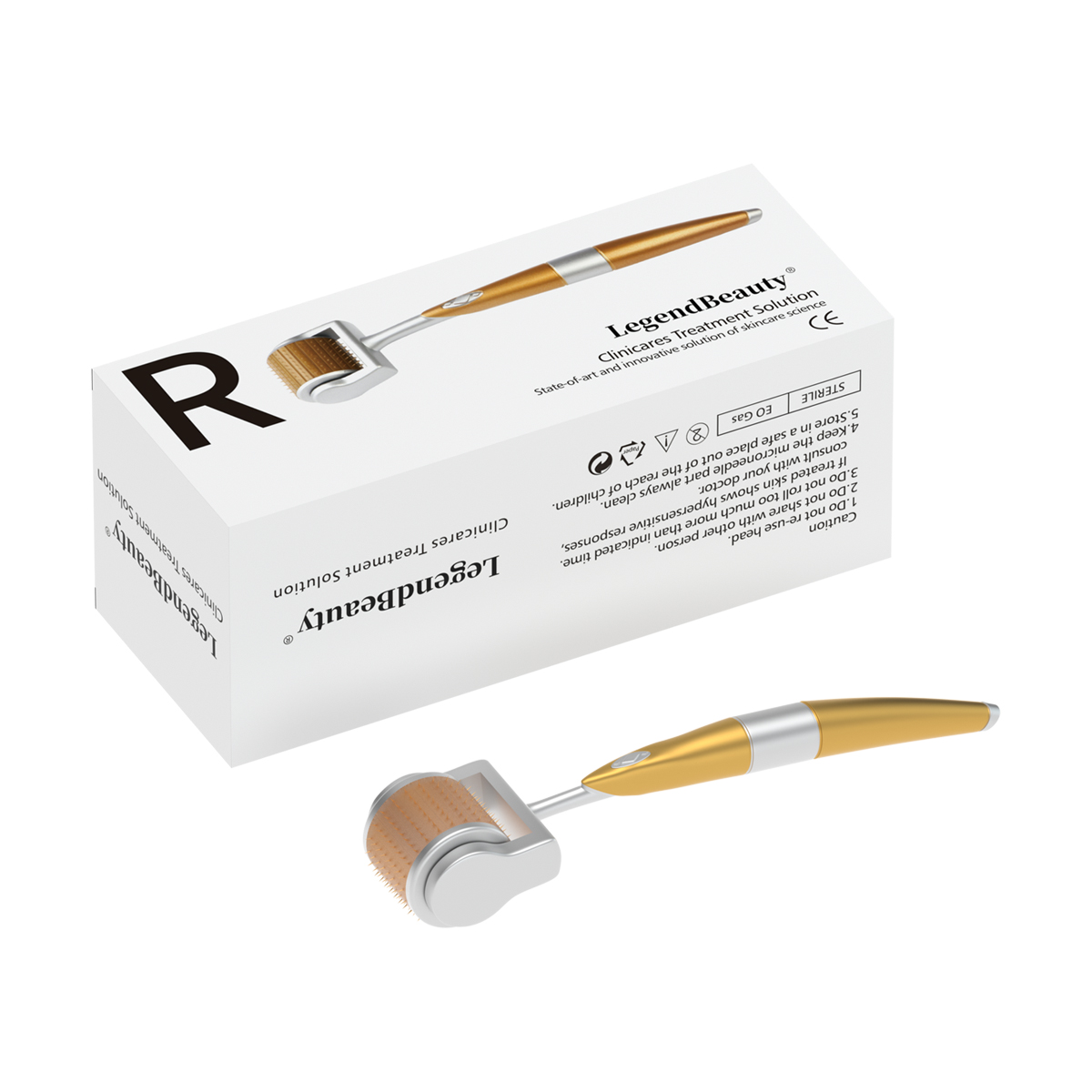 Titanium Microneedle Derma Roller 192 huidverzorgingstool