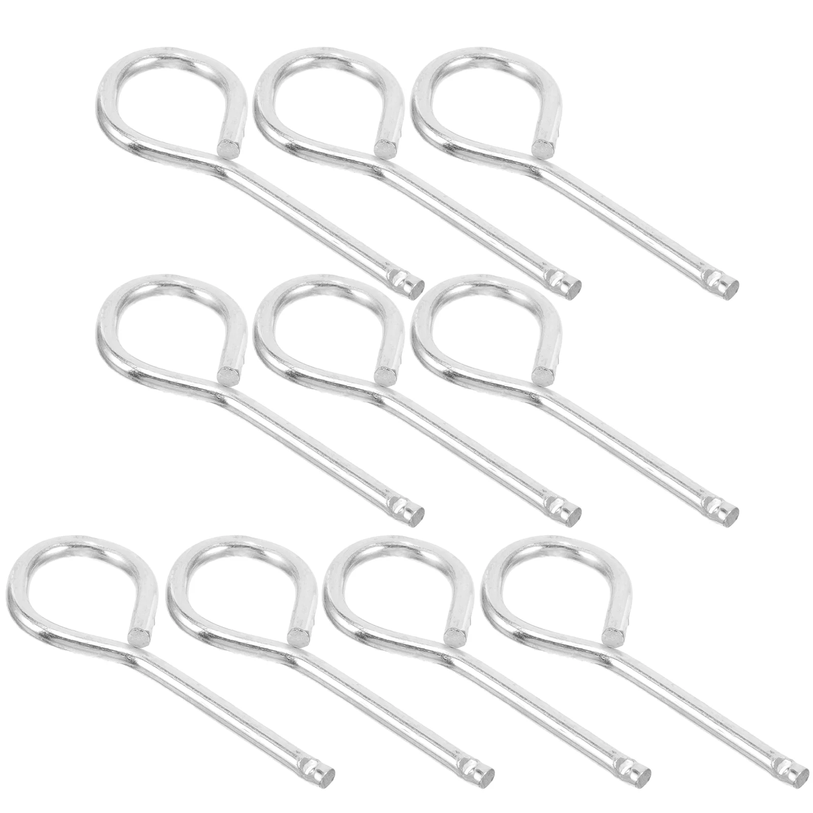 10pcs Fire Extinguisher Pull Pins Replacement Lock Pins Fire Extinguisher Part Fire Protection Supply Automatic