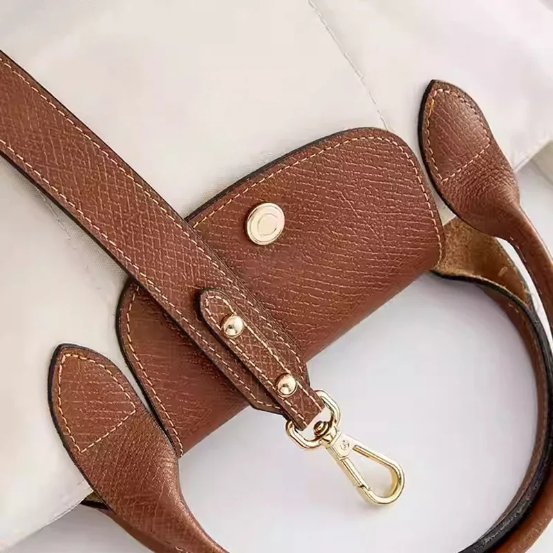 NEW Bag Adjustable Shoulder Strap For Longchamp Small Short Handle Bag Modified Messenger Strap Real Leather