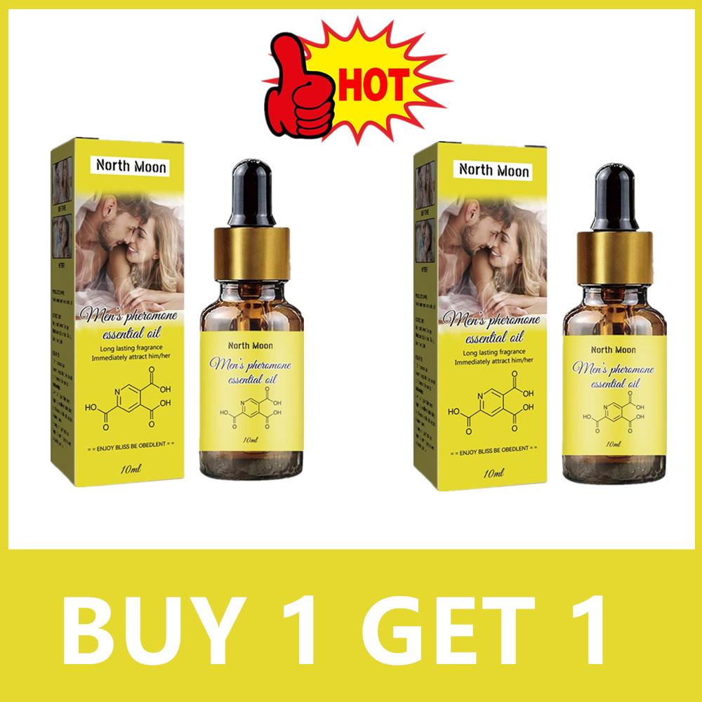 2x 10ml óleo essencial de feromônio masculino de longa duração natural refrescante essência corporal fragrância atrai mulheres em fragrâncias novo