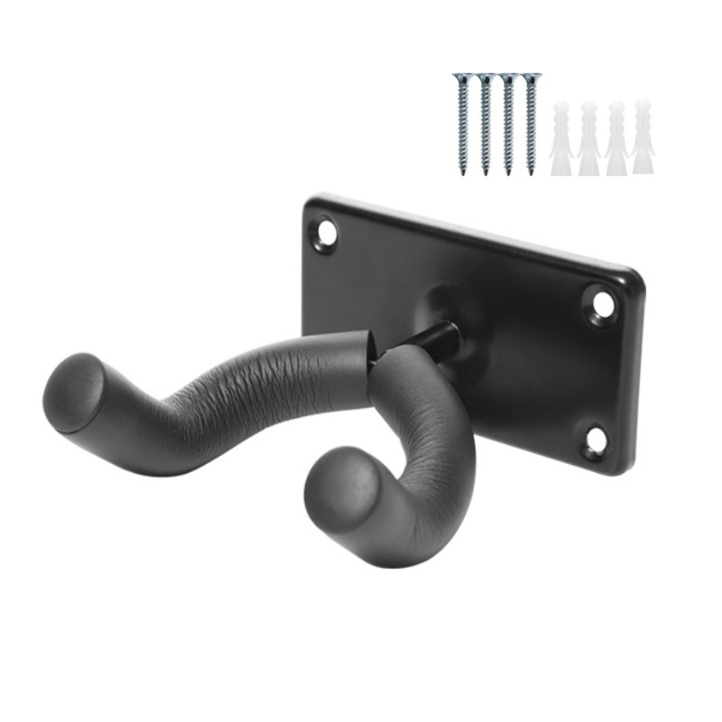 Đàn Guitar Treo Tường Móc Giữ Giá Đỡ Vĩ Cầm Móc Treo Giá Đỡ Chân Đế Hiển Thị Cho Đàn Guitar Bass Chơi Ván Trượt Dễ Dàng Lắp Đặt + ốc Vít