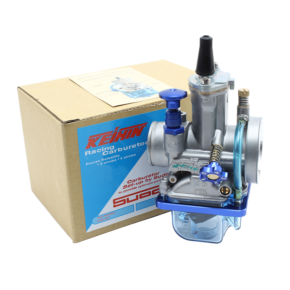オートバイキャブレター Keihin PWK 28 30 32 34 ミリメートルスクーターとパワージェットモトクロスユニバーサルアクセサリーダートバイクレース