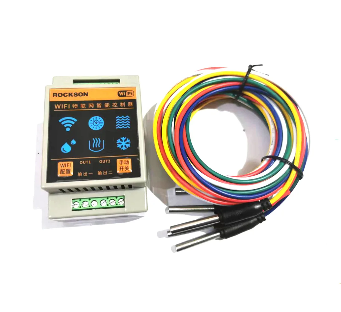 WF96L Tuya Wifi Home Water Level Controller Intelligente Sensoren Alarm Apparaat Zwemmen Stroomt Detectie Systeem