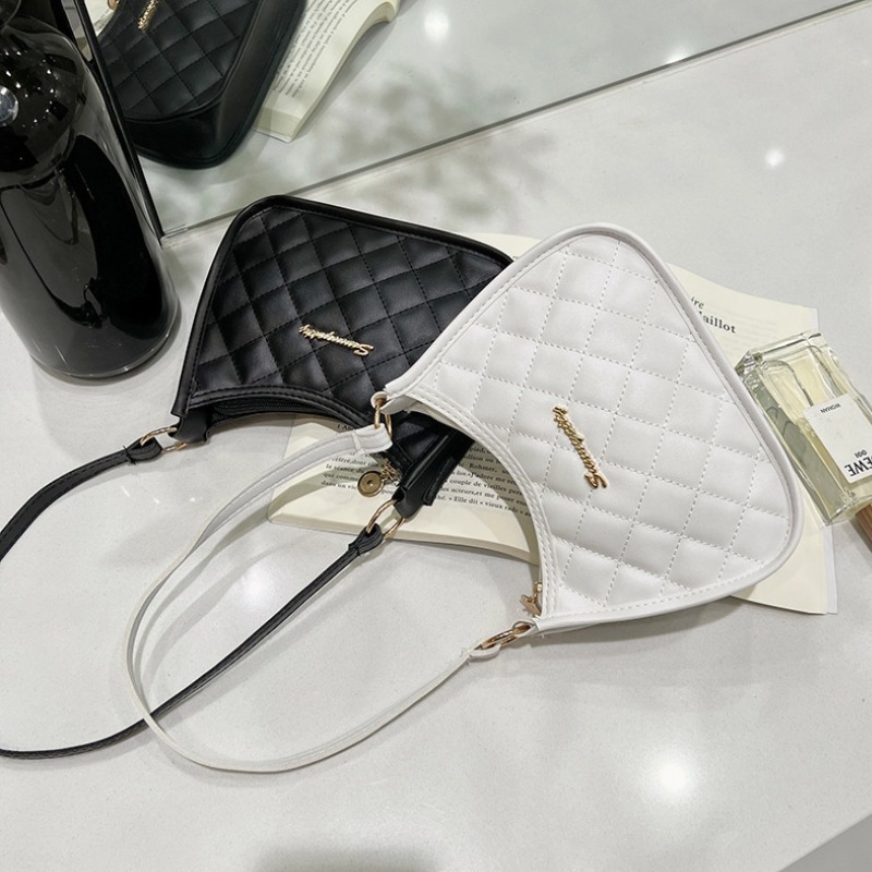 Bolsa de axila bordada nova bolsa de raízes bolsa de ombro versátil da moda feminina