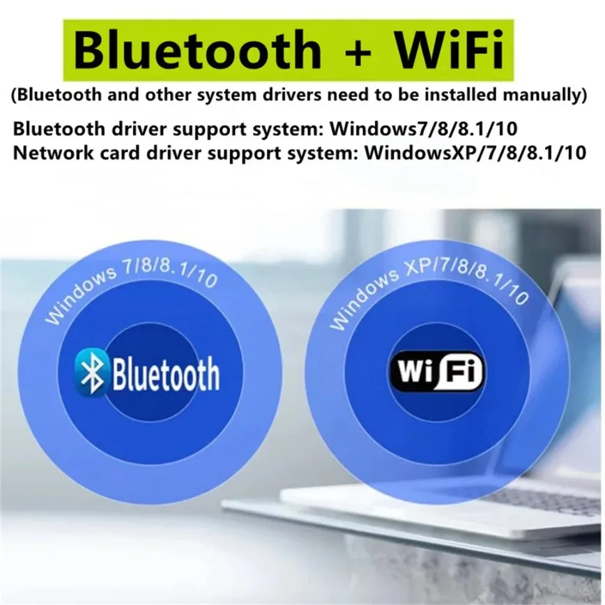 2 в 1 USB WiFi Bluetooth-адаптер 600 Мбит/с двухдиапазонный 5G/2,4G USB Wi-Fi-адаптер USB Bluetooth-адаптер Беспроводная сетевая карта для ПК
