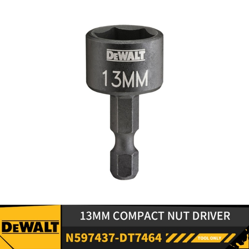 デウォルト N 597434 /DT7462N 597284 /DT7463N 597437 /DT7464 8/10/13MM コンパクトナットドライバー電動工具アクセサリー