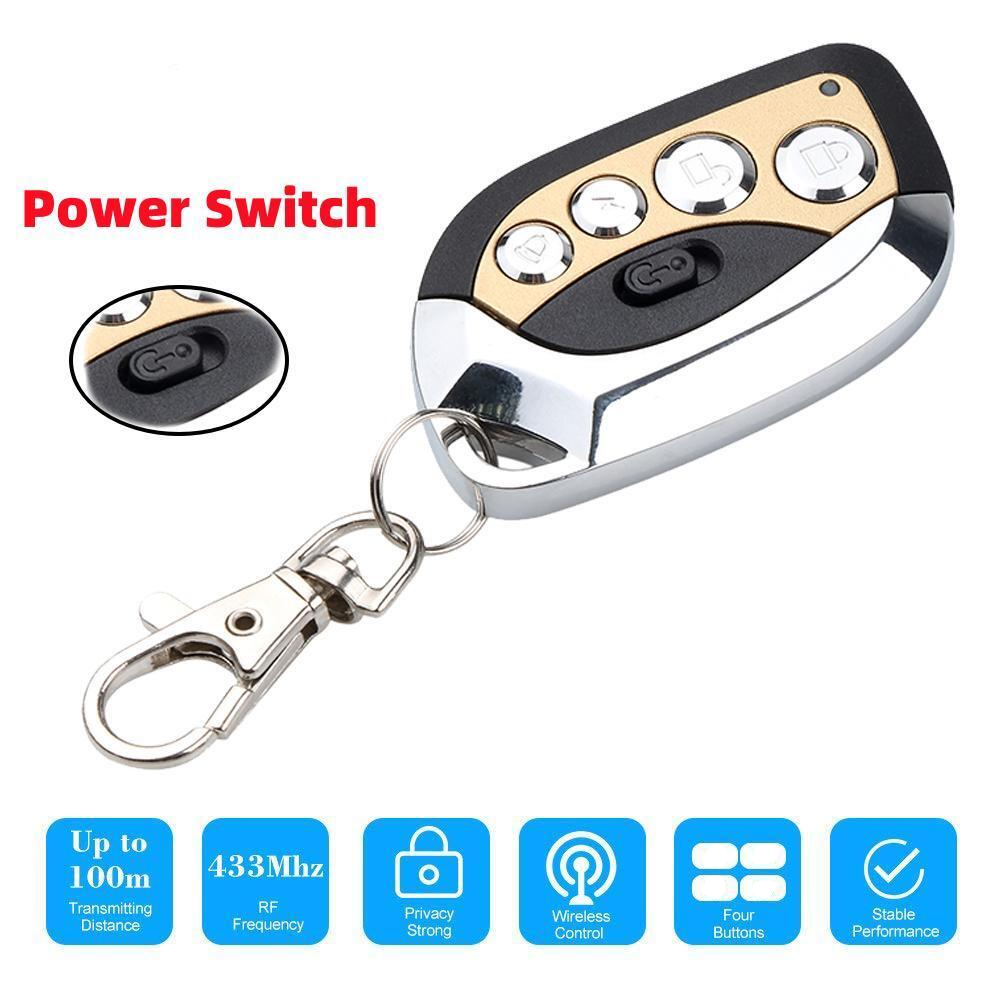 Duplicadora de controle remoto automático para porta de garagem, Metal Controller para carro, Cortina elétrica, 433MHz