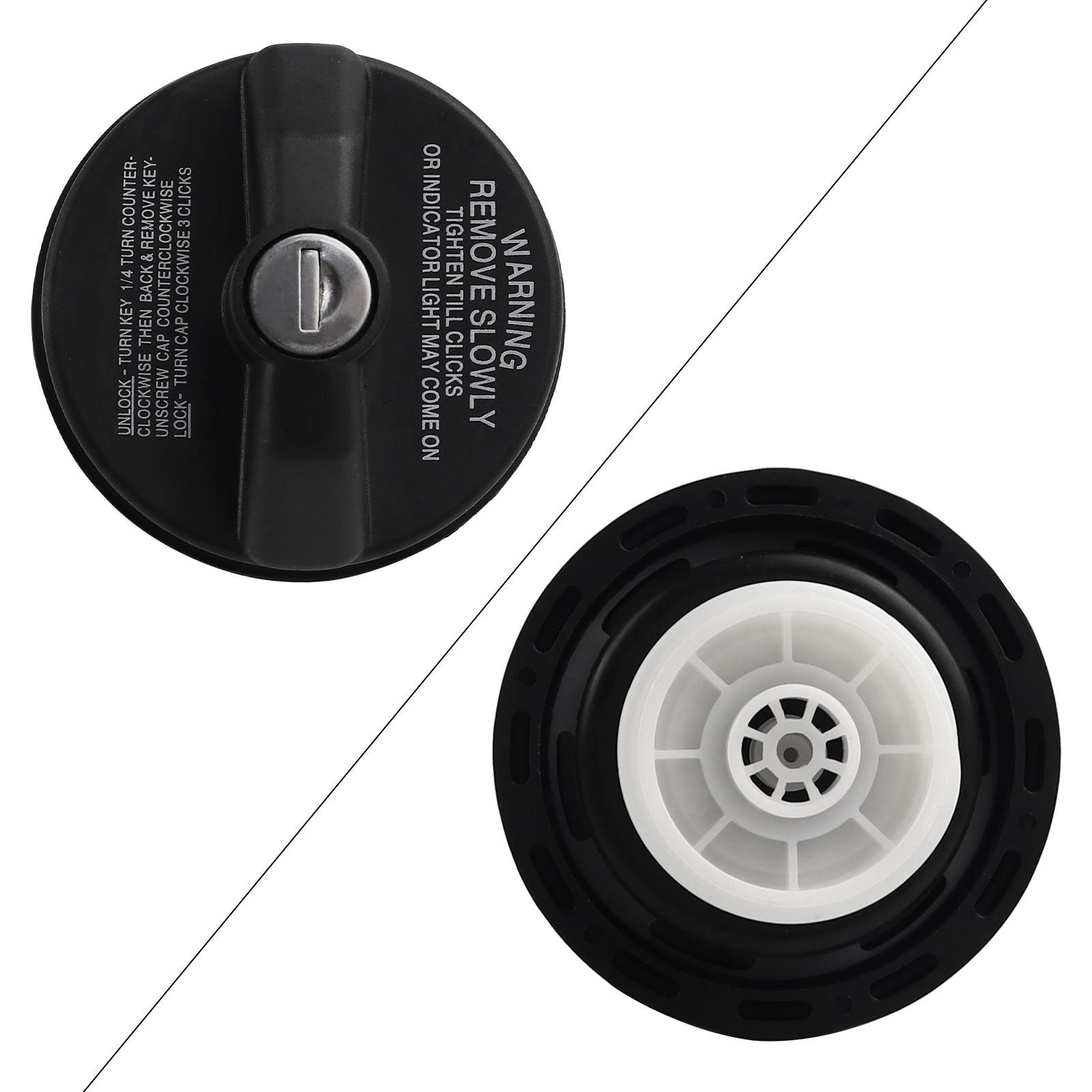 Chevy toyotaタコフォードnissan honda gmcインフィニティmazda buick caudillac用のキー付きガスロッキングガスタンクキャップ,77300-47020