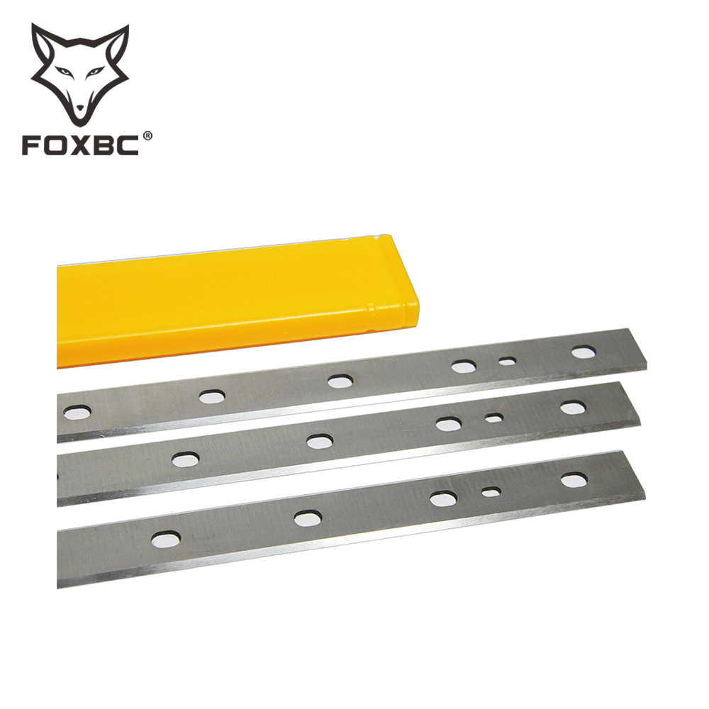 FOXBC 12.5นิ้ว Planer ใบมีด DW7342สำหรับ DeWalt DW734ไม้ Planer มีดสำหรับงานไม้-ชุด3