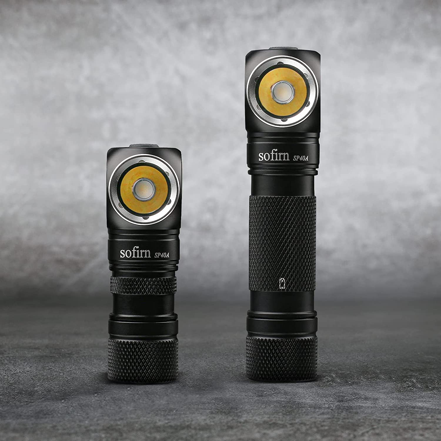 Sofirn SP40 XPL LED EDC faro 18650 lámpara recargable 1200lm antorcha de pesca al aire libre brillante con tapa trasera magnética