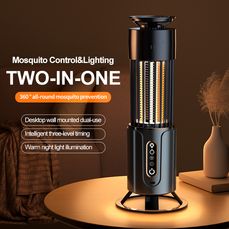 Xiaomi Mosquito Killer Lamp Insect Fly Trap Camping Lantern USB Timing Electric Mosquito Swatter Outdoor Insect Killer Repellent