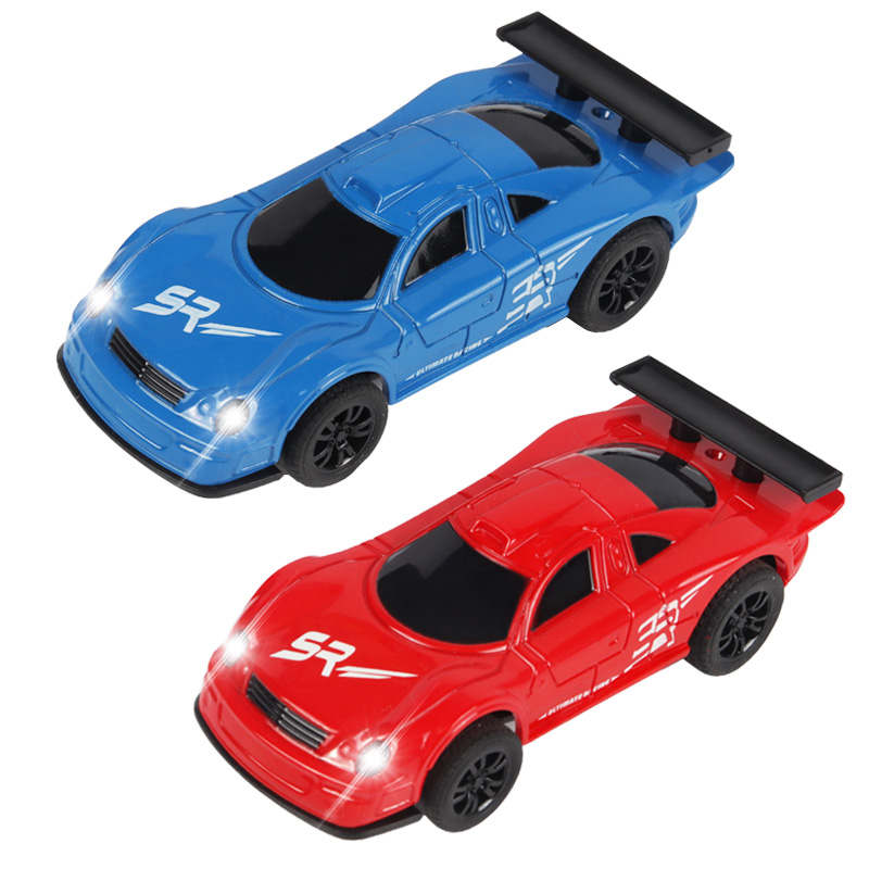Slot Race Car 1/43 Set Circuito eléctrico Coche Accesorios para Scalextric Compact Carrera Go Ninco Scx