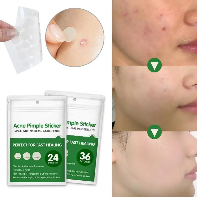 Invisible Acne Pimple Patch Stickers Acne Pimple Remover Tool Hydrocolloid Facial Mask Skin Care Waterproof Facial Care Tool