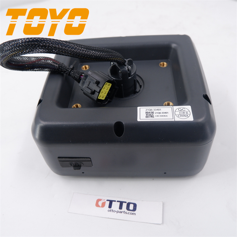 ヒュンダイ掘削機用モニタークラスターアセンブリ、LCDゲージパネル、21q6-33400、21q633400、R140LC-9S、R220LC-9、R250LC-9S、R300LC-9S