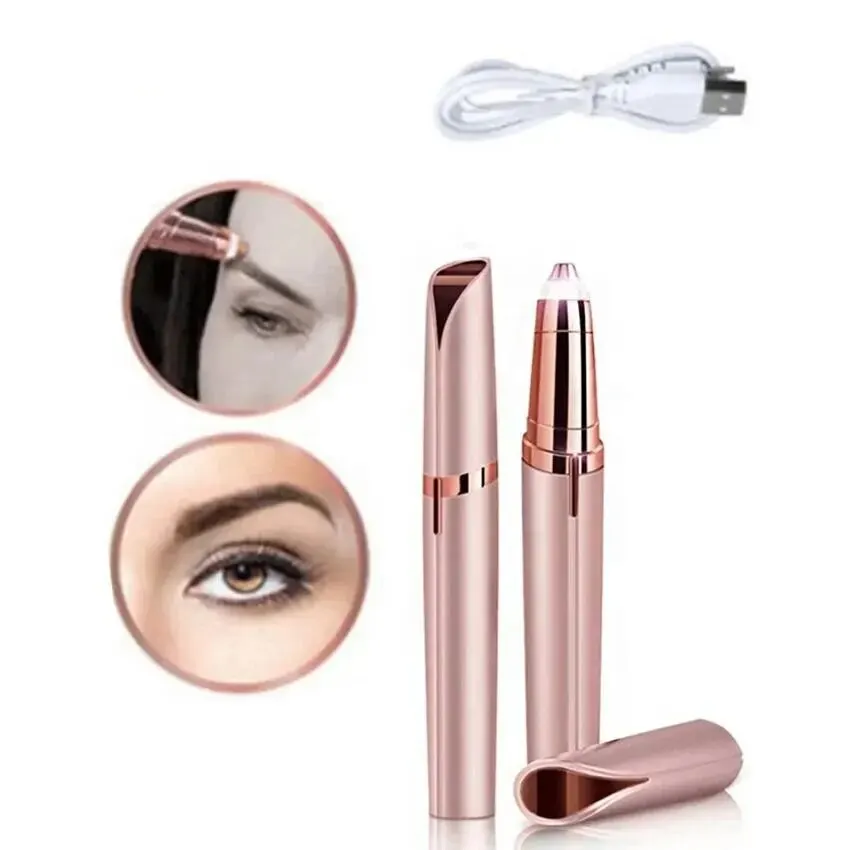 Inteligentny elektryczny trymer do brwi Pen Implement Mężczyzna Kobieta Czysta golarka damska Automatyczna maszynka do golenia Depilator Beauty Trymer do usuwania włosów
