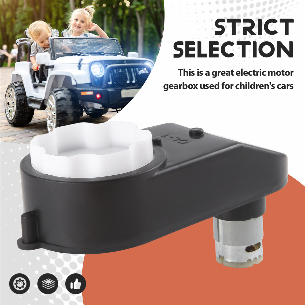 子供用DCモーターギアボックス,電気モーターギアボックス,車のおもちゃ,12v,20000rpm,rs390,新品