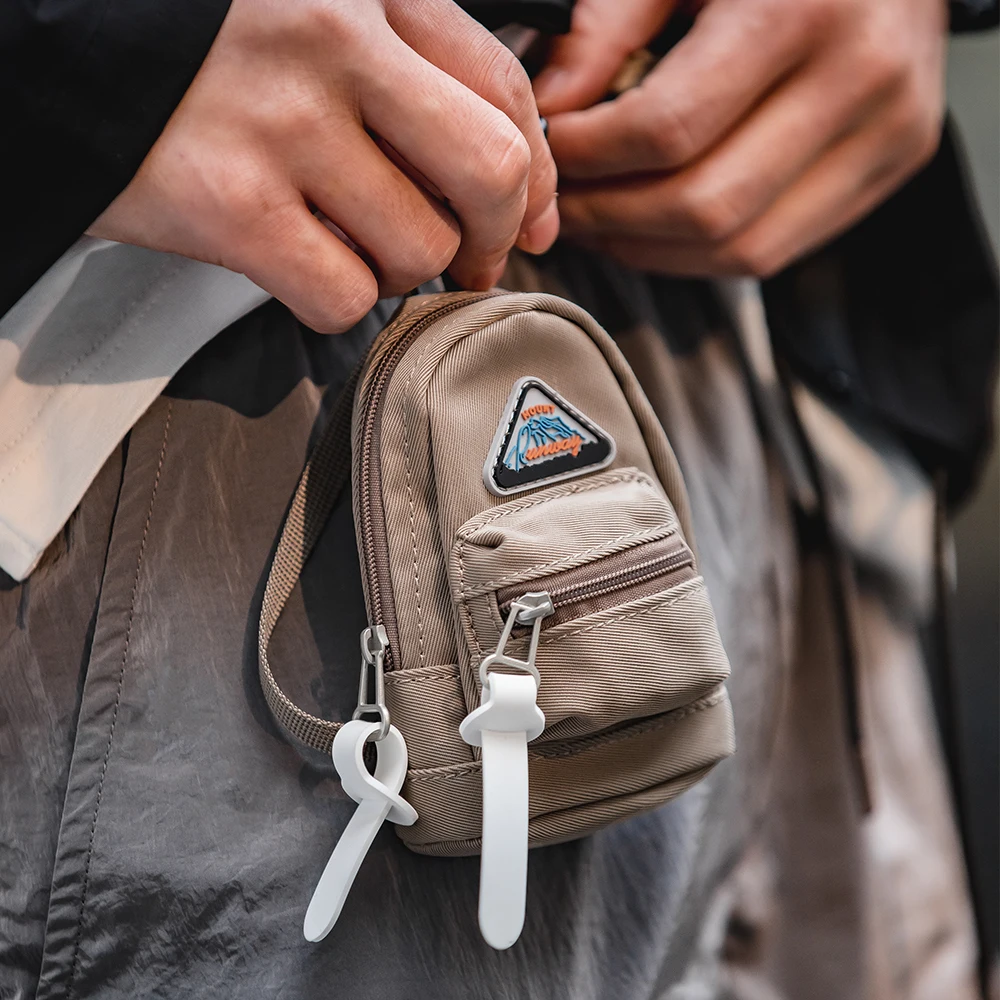 Maden Mountain Series Mini Functionalแขวนกระเป๋าขนาดเล็กกลางแจ้งเอวกระเป๋าหูฟังสําหรับผู้ชายและผู้หญิง