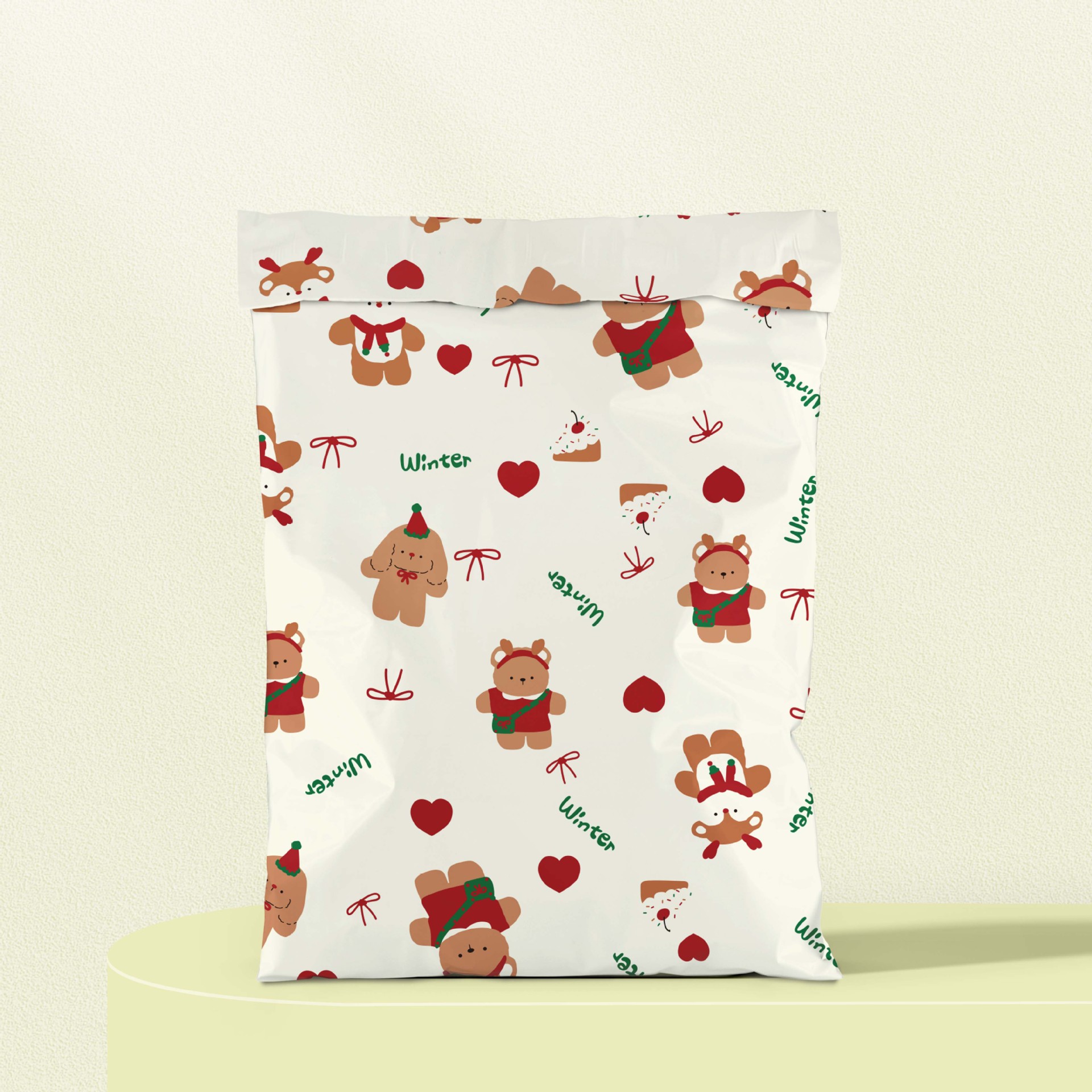 10 Uds. 10x13 ''250x330mm Color Poly Mailer sin sobres acolchados autosellados bolsa de correo sobres de envío