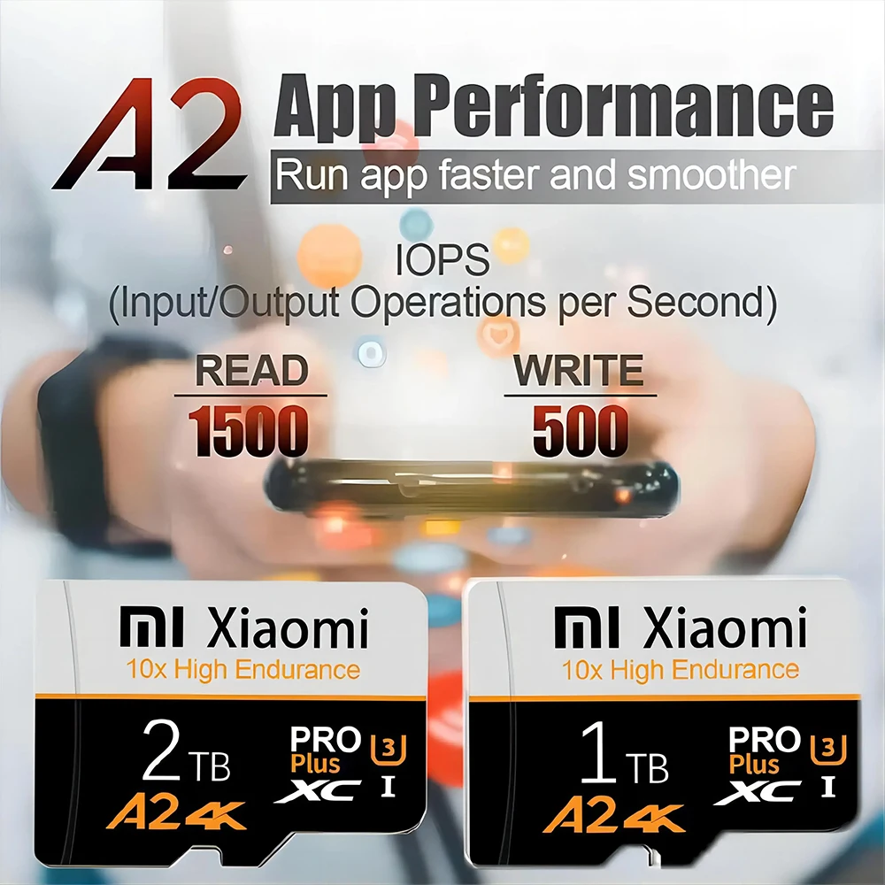 Xiaomi SD Memory Card 128GB 2TB Class10 V30 TF Card 1TB Mini SD Card 512GB High Speed Micro TF SD Card 256GB For Nintendo Switch