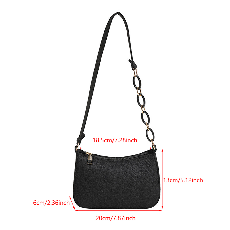 Bolsas de couro PU para mulheres estilo simples, monocromáticas, bolsa de ombro para senhoras, bolsas axilas, designer de moda