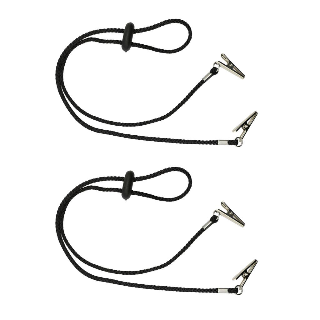 Porte-serviettes en acier inoxydable, porte-serviettes, boule métallique, sangle de cou, 2 pièces