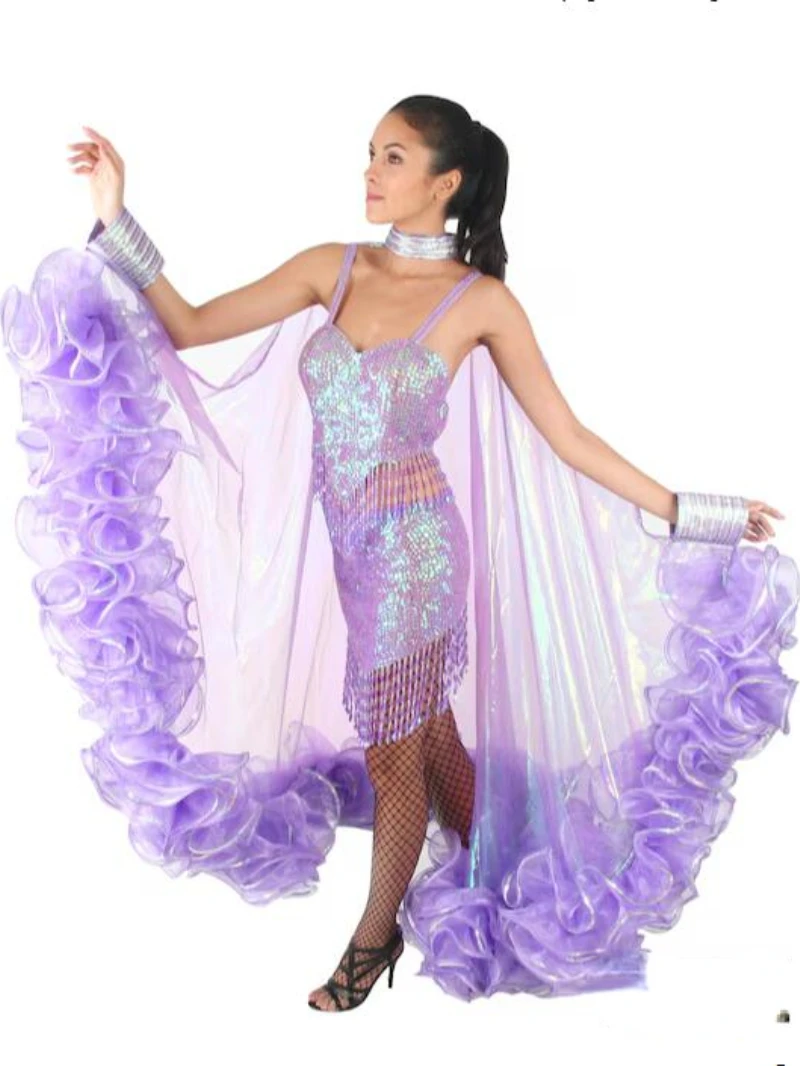 Burlesque Coat  of Glory Cabaret Wing Drag  Cabaret Show cloak Custom-Made