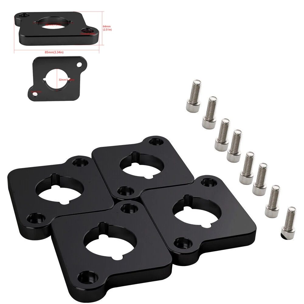 Billet engine 20v 1.8T to 2.0TFSI  Coilpack Adapter Plates Set For VW Audi Golf Jetta A4 A6 TT