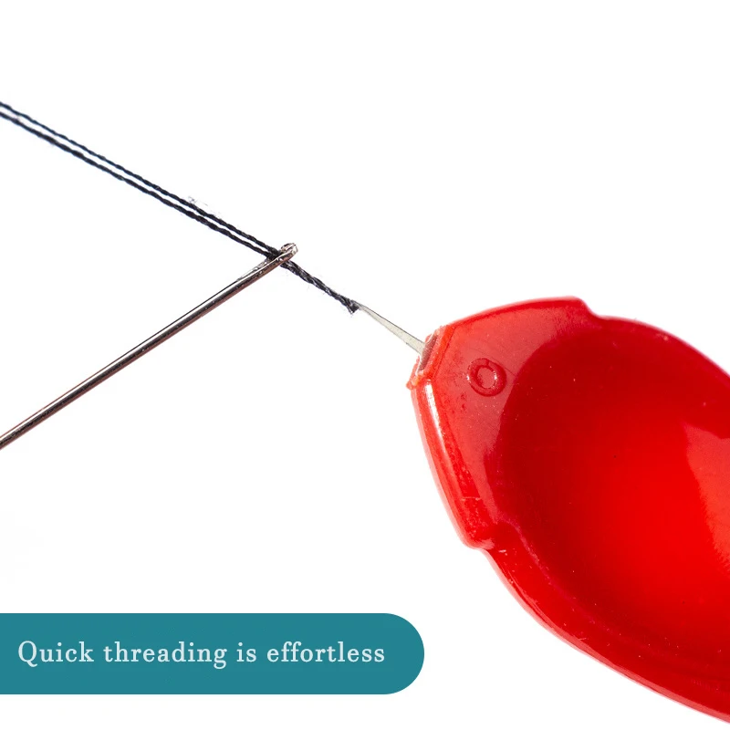 Threader de agulha para costura manual, Threader simples, Ótimo para trabalho com agulha, Máquina de costura, Bordado, Cores aleatórias