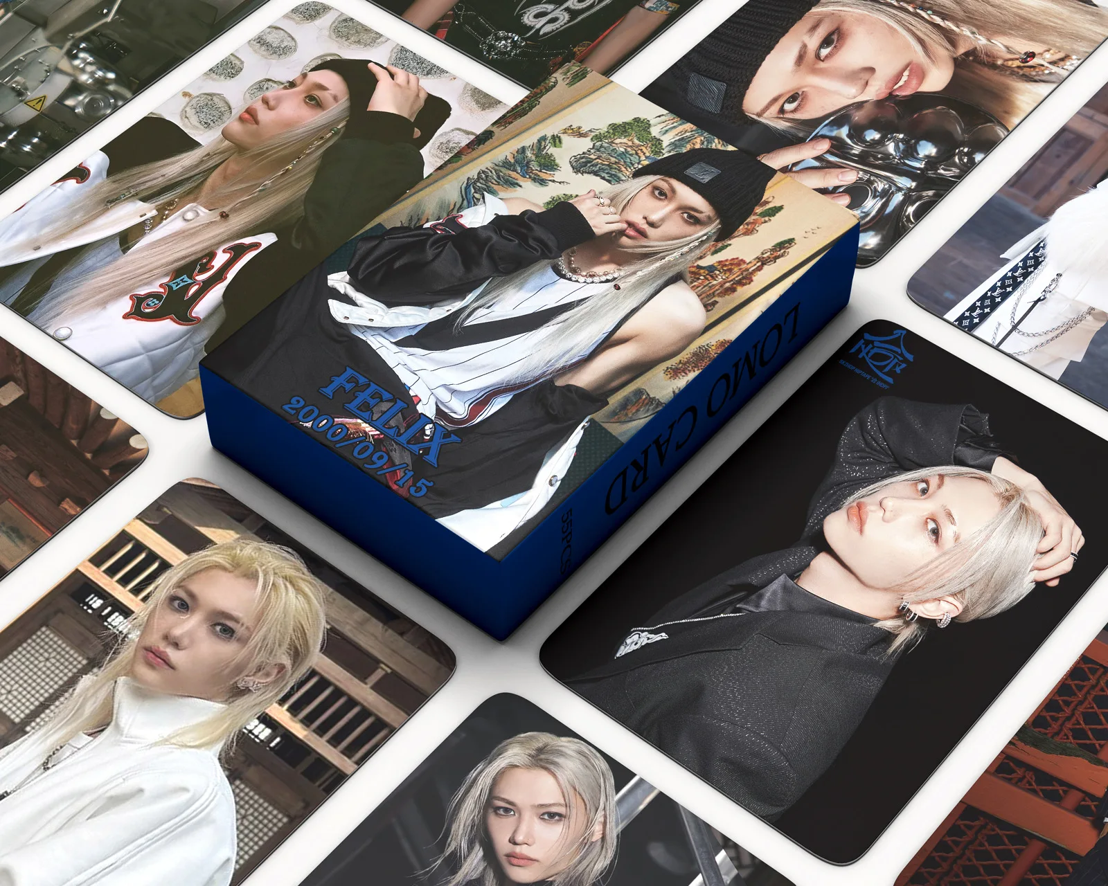 55 stks/set Kpop Nieuwe Album (HOP) Lomo Kaart Felix Foto Print Foto Photocard Fans Collectie Ansichtkaarten Geschenken