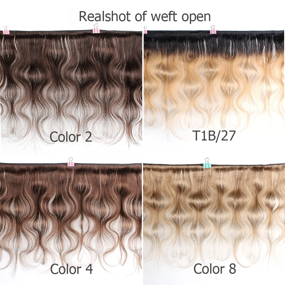 ผมต่อแบบเรมี1มัดเป็นลอนคลื่นสีบลอนด์น้ำผึ้งสีธรรมชาติสีไฮไลต์สีน้ำตาล1B 613อินเดียเรมีเส้นผมมนุษย์ทอผมต่อ