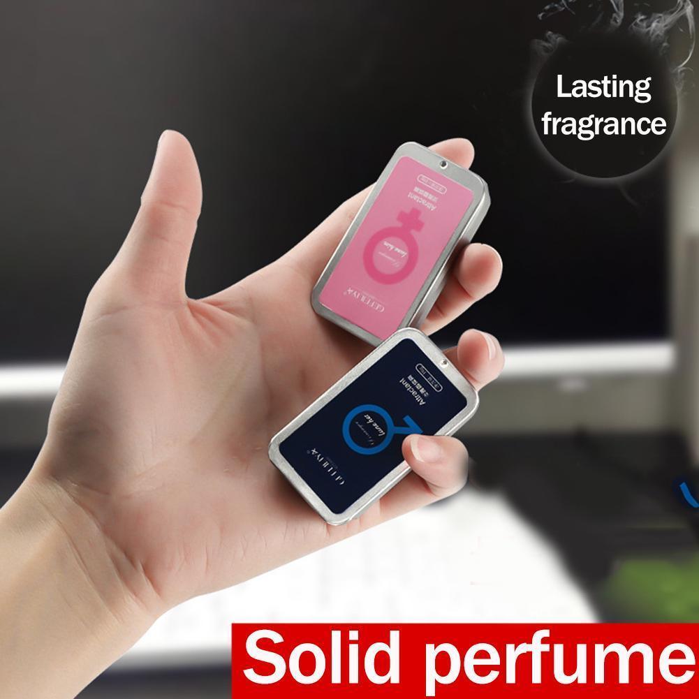 Bálsamo de fragrância de bolso portátil masculino feminino corpo feromônio perfume sólido bálsamo de longa duração fragranc luz fragrância bálsamo