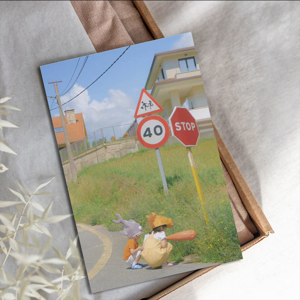 ロマンチックなマークのポスター,原宿の写真はがき,家の壁の装飾,リビングアートの写真,10x15cm, 10個