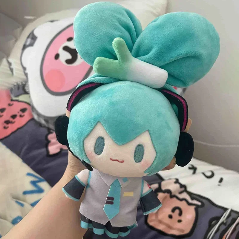 15 см Хацунэ Мику Kawaii Q версия фигурка куклы аниме периферийные устройства брелок сумка кулон коллекция игрушек модель орнамент игрушки подарки