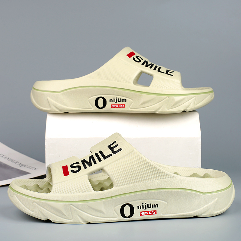 Novedad de verano, zapatillas de masaje para hombre, sandalias para interiores y exteriores, zapatos informales de playa para hombre, chanclas suaves, Zapatillas de casa para hombre y mujer