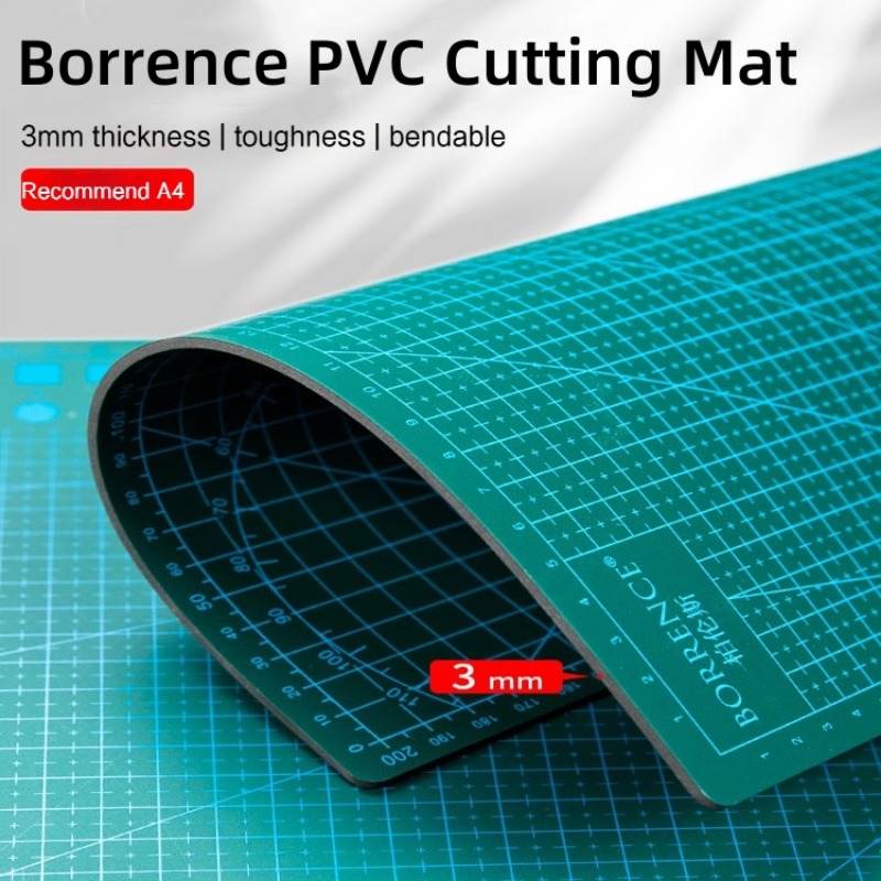 Durable Handmade Cutting Mat Board A4 A5 Student Art Paper Cutter Leathercraft PVC Workbench Self-Healing Diy Sewing Cutting Pad