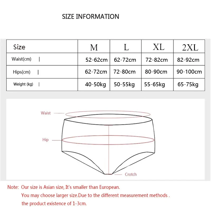 女性用コットンパンツ 1週間パンツ 通気性,無地,かわいい,ソフト下着,セクシー ローウエストランジェリー7個