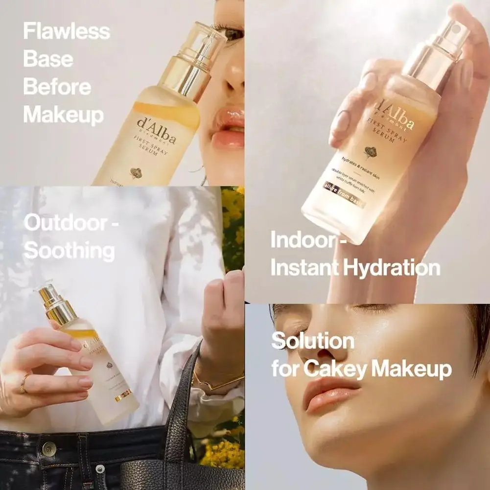 สเปรย์ทรัฟเฟิลสีขาว Essence Light Facial Moisturizer Skin Brightening Essence Multi-Effect Spray ผลิตภัณฑ์ดูแลผิวเกาหลี