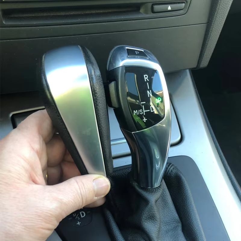 Botão de mudança de marcha LED para BMW série 3 E46 E60 E90 E87 E89 E91 E92 E93 316i 318i 320d 320i 323i 328i 330i 5 séries E39 E38 X5 E53
