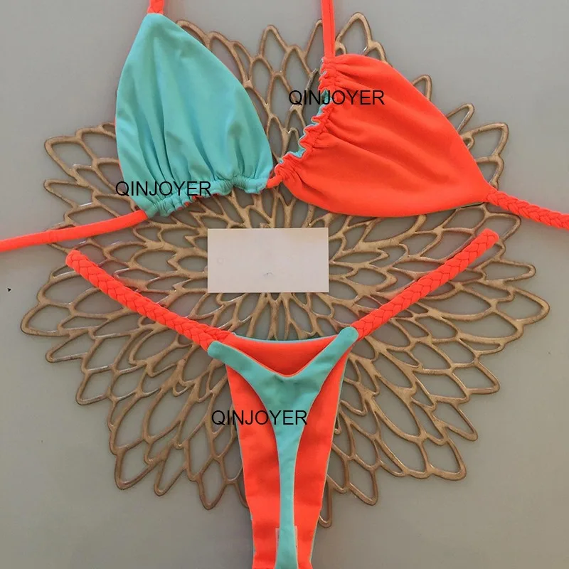 Maillots de bain femmes 2024 Sexy brésilien Bikini ensemble string taille haute maillot de bain imprimé léopard deux pièces vêtements de plage maillots de bain